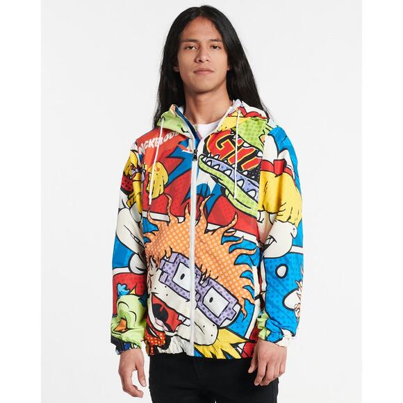 Members Only Nickelodeon Jacket Members Only Rugrats Jacket M Multicolor Men - Picture 7 of 11